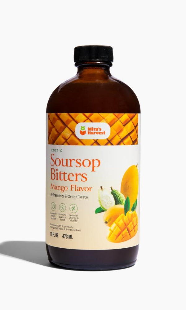 Mira’s Harvest Soursop Mango Bitters