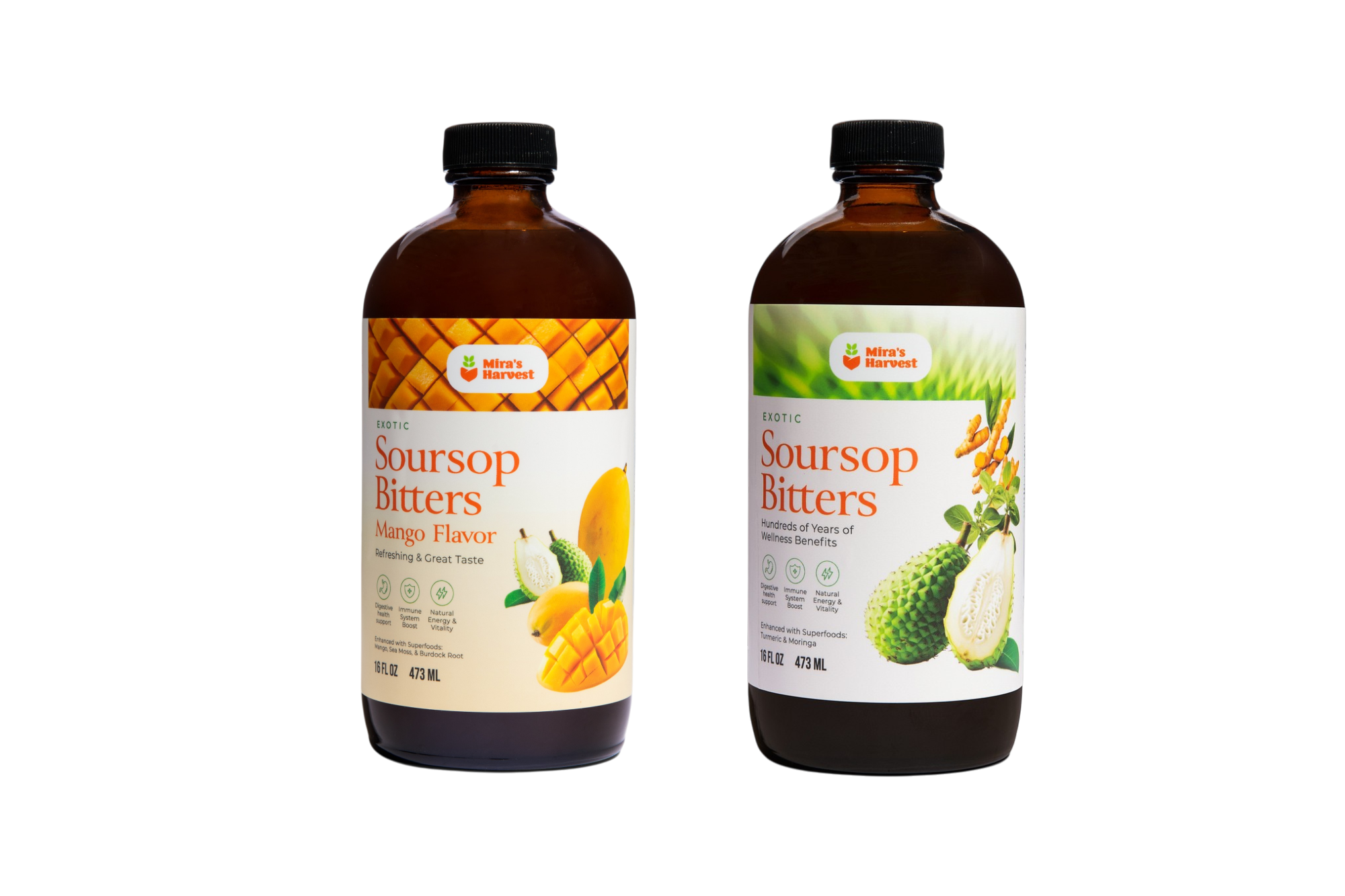 The Gut Reset Duo — Original + Mango Soursop Bitters