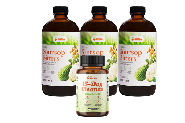 The 30-Day Complete Reset — 15-Day Cleanse + 3 Original Soursop Bitters