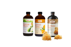 The Total Wellness Stack — Original Bitters, Mango Bitters, Radiant Sea Moss Tonic