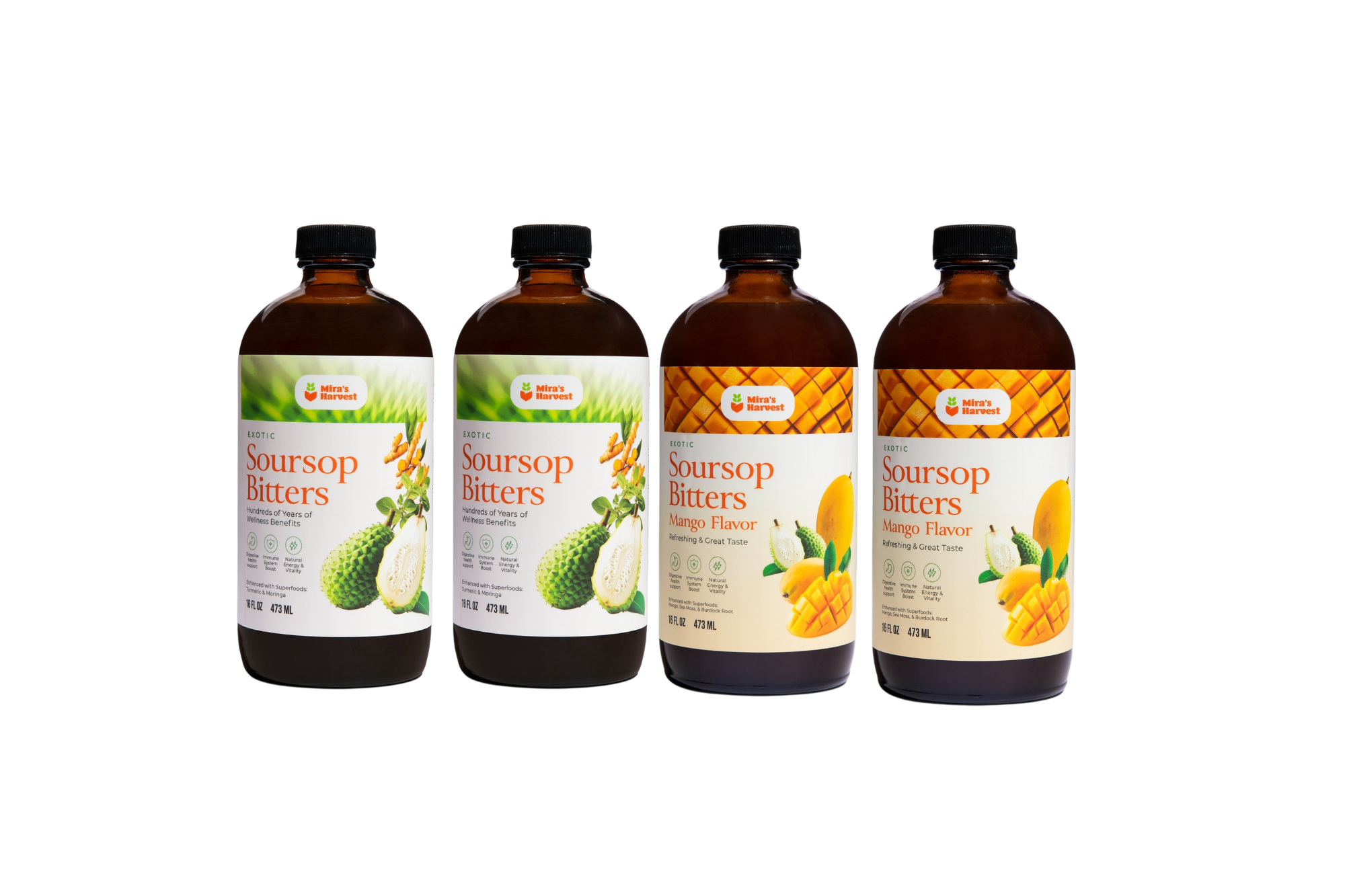 The Family Reset — 2 Original + 2 Mango Soursop Bitters