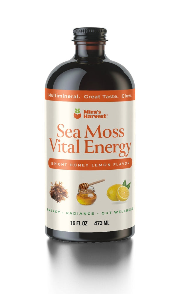 Sea Moss Vital Energy — Bright Honey-Lemon Flavor