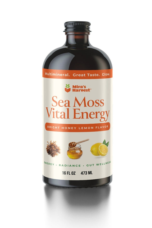 Sea Moss Vital Energy — Bright Honey-Lemon Flavor
