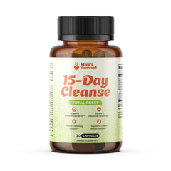 Mira’s Harvest 15-Day Gut Cleanse – Premium Herbal Detox Formula
