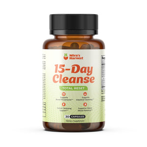 Mira’s Harvest 15-Day Gut Cleanse – Premium Herbal Detox Formula
